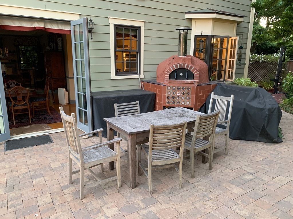 The woodfired oven and grill