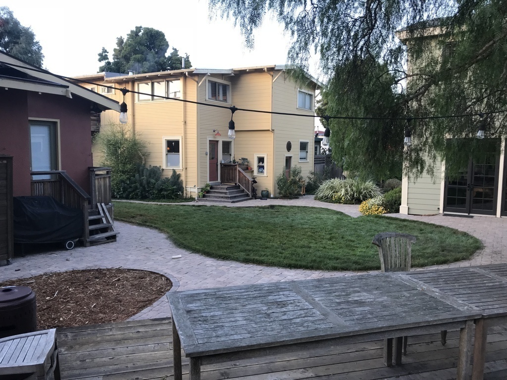 All three houses in our village