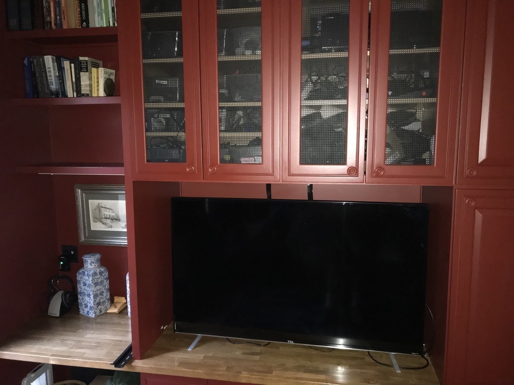 The TV in the family room
