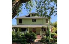 Front of home facing south