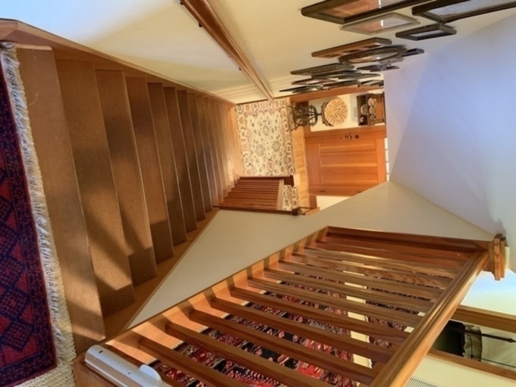 Stairs from bedrooms