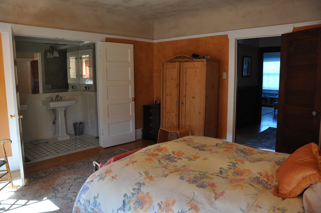 Master bedroom and bath 