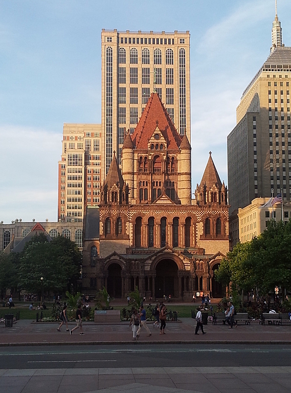 Take the bus to Copley Square