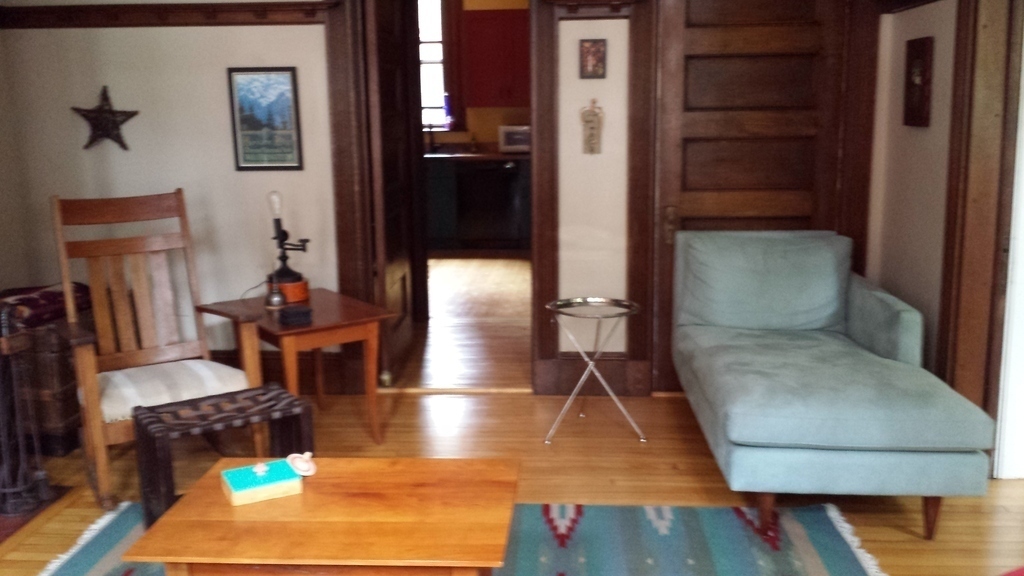 Comfortable chaise:  Great for reading!