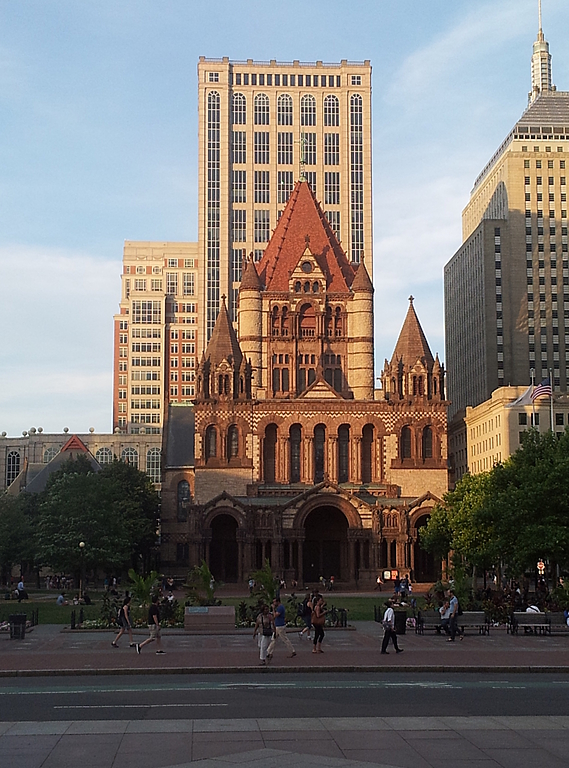 Take the bus to Copley Square
