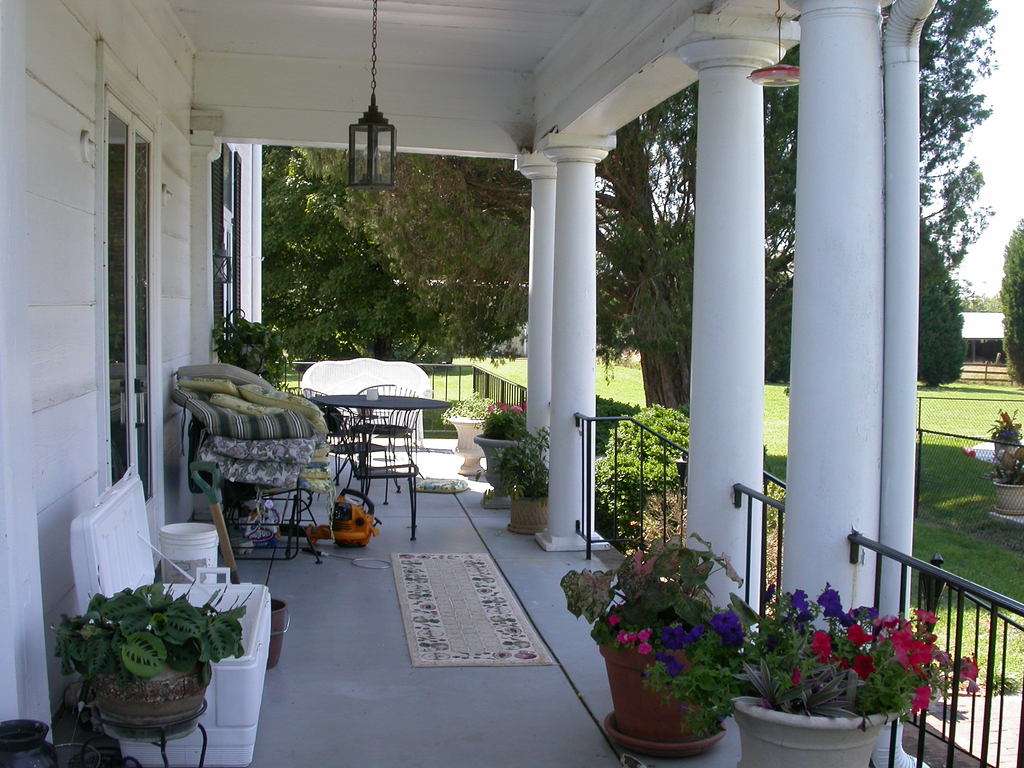 Back verandah