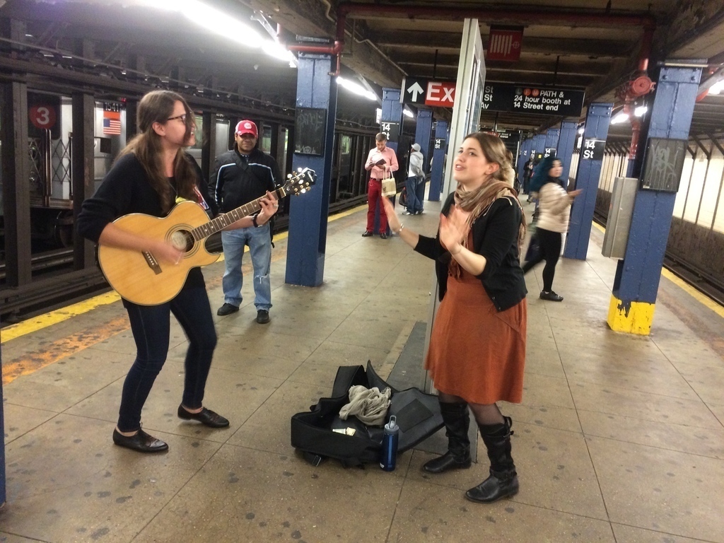 subway musicians
