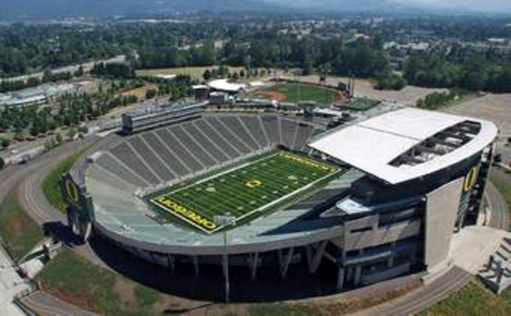 Autzen Stadium at the University of Oregon
