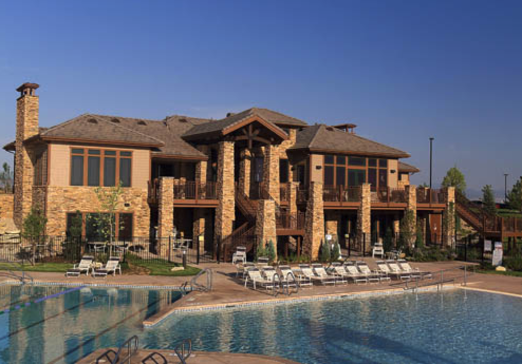 Community center and pool