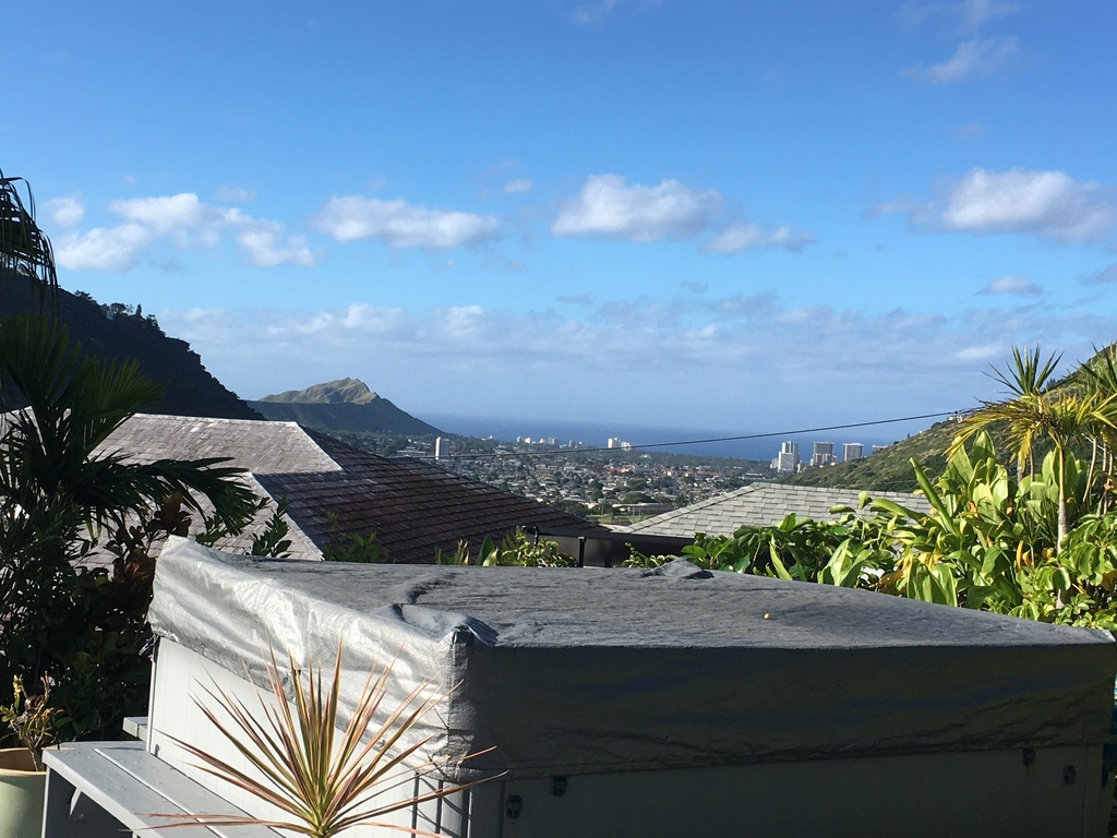 Ocean view from the Jacuzzi