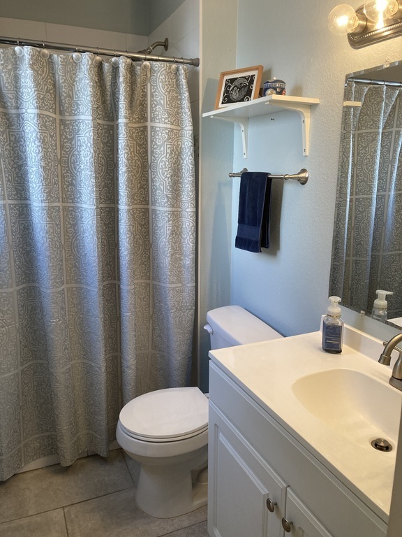 Master bathroom with shower