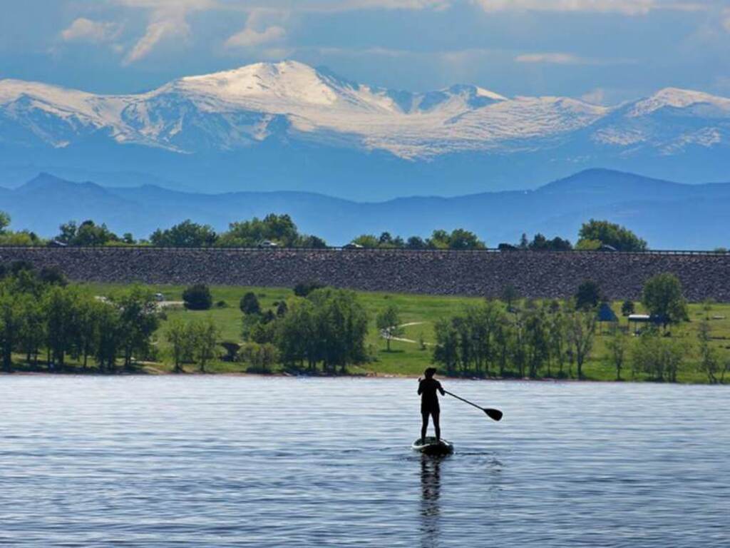 Cherry Creek State Park- swimming, paddleboarding- 25 minutes