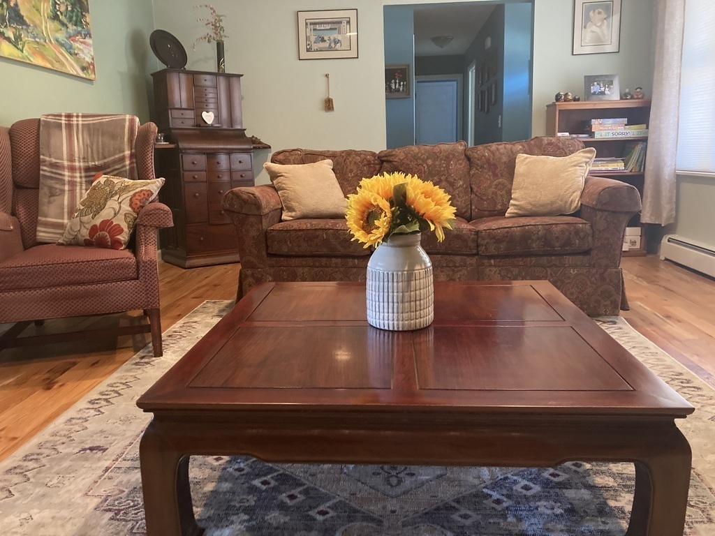 Living room (looking into hallway)