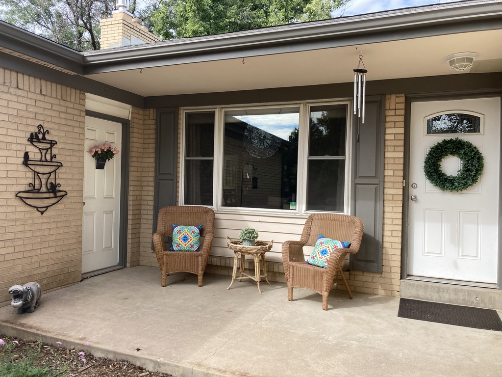 Front view porch