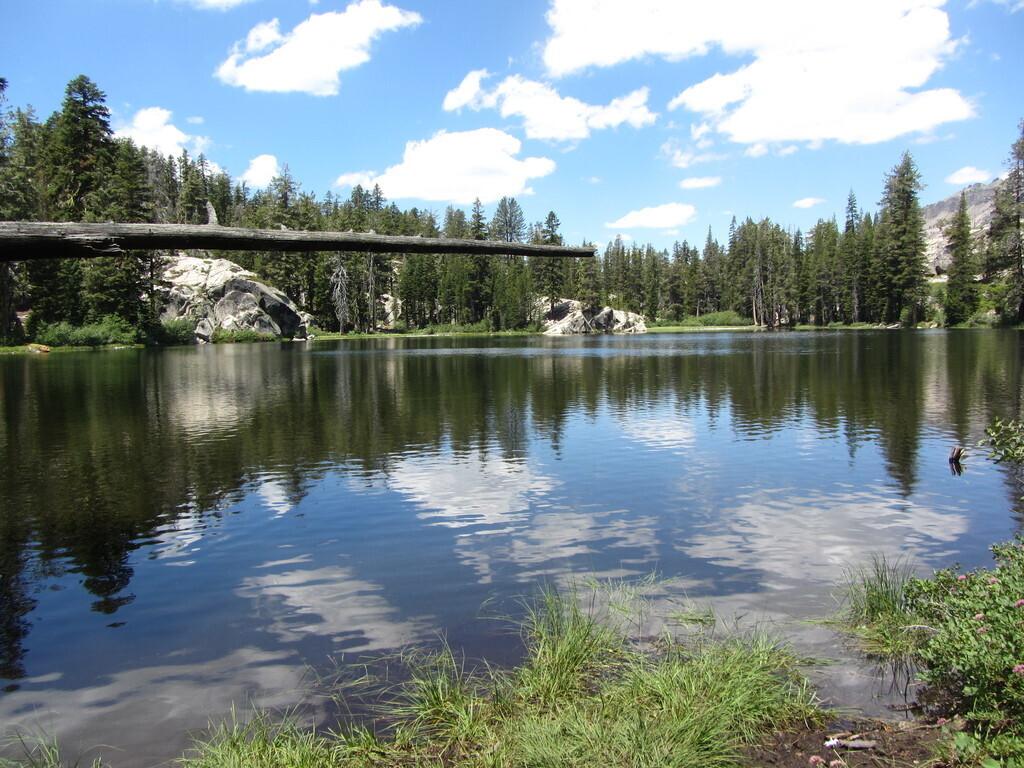 One of many alpine lakes
