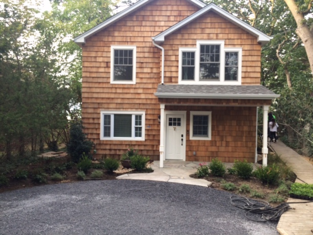 front entrance of main house