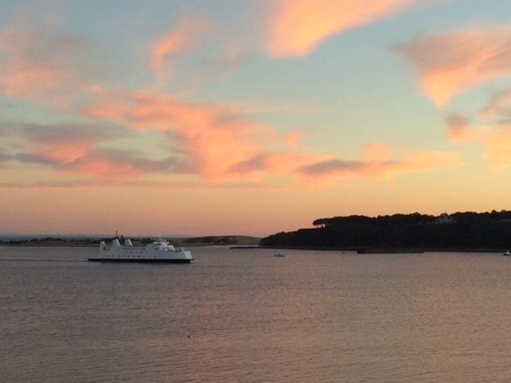 Sunrise from the deck