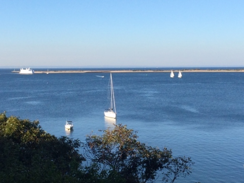 View off of the balcony