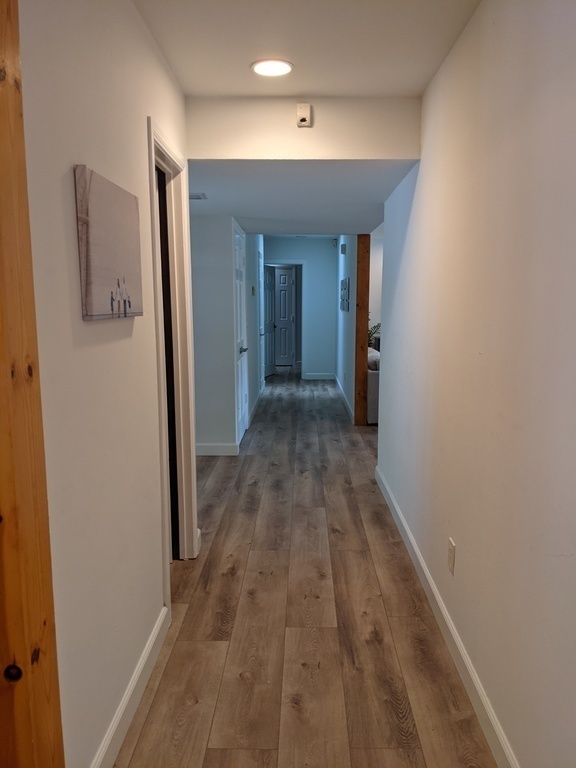 Back hall to bedrooms.