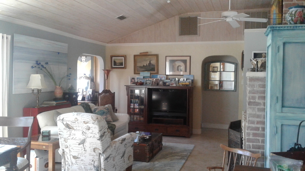 Our cozy living room