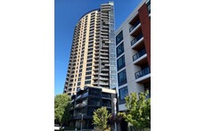 We're on the 27th floor, three from the top