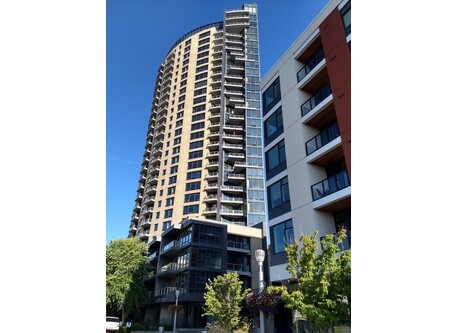 We're on the 27th floor, three from the top