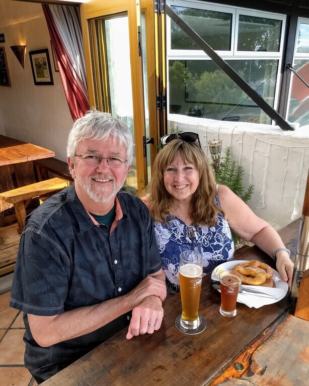 Scott & Holli on one of many trips