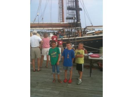 Visiting Ships in Gloucester (just north of Boston)