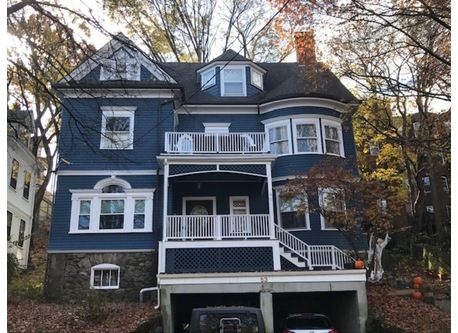 Front of House (Apartment is on the First Floor)
There are steep steps to the apartment.  Sip morning coffee on the porch.
