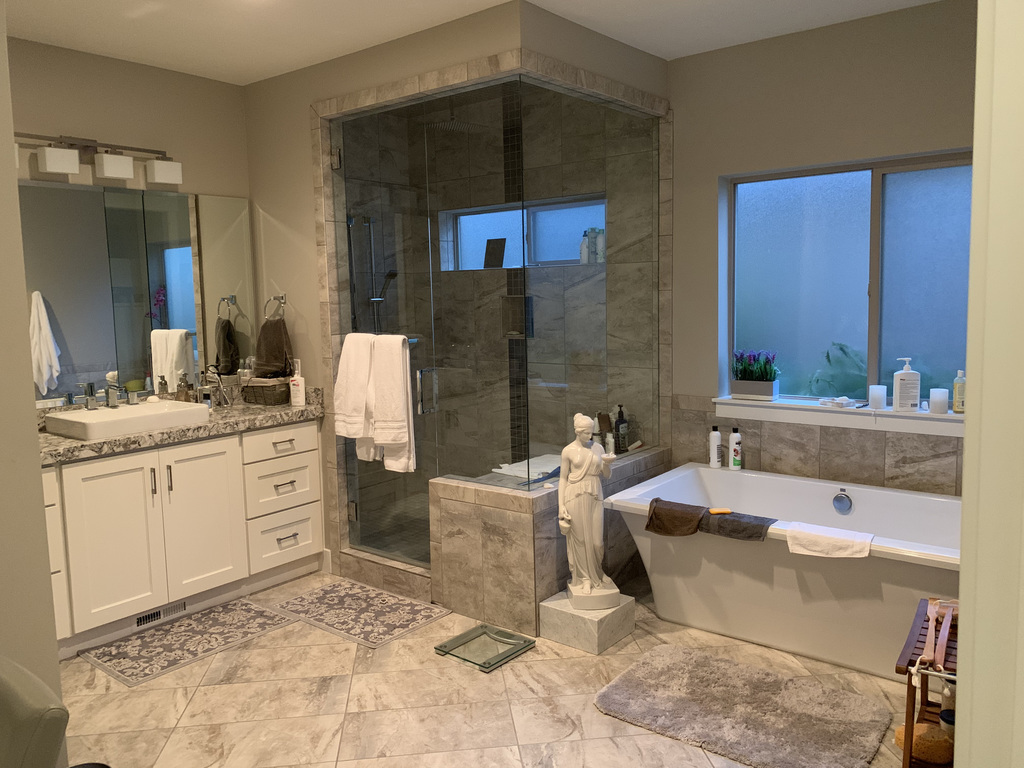 master bathroom