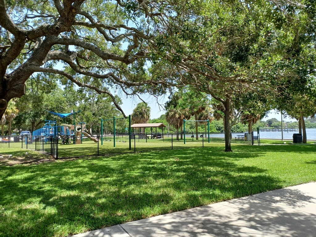 Park at the End of Our Street with Boat and Kayak Launch