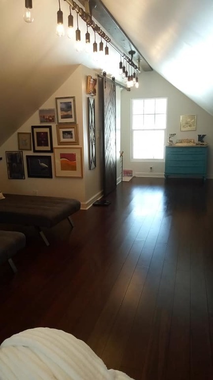Upstairs Loft Bedroom View from Bed