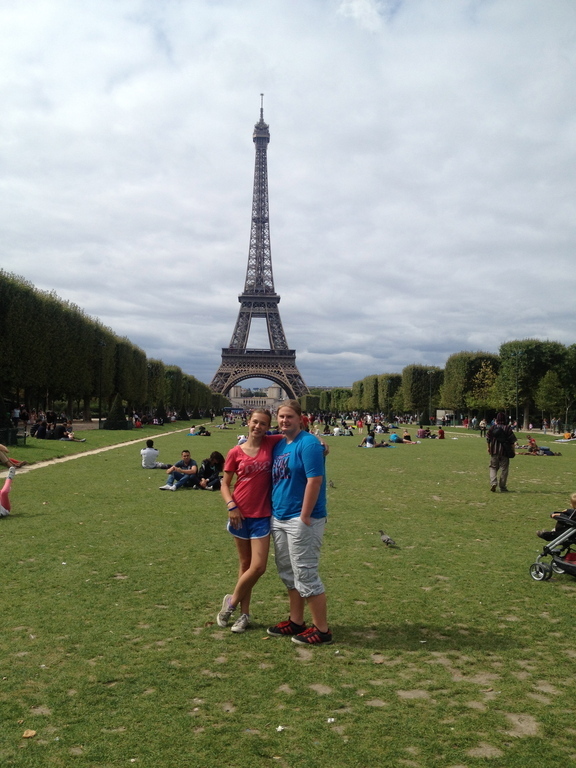 Lisbet and Kalle last summer in Paris
