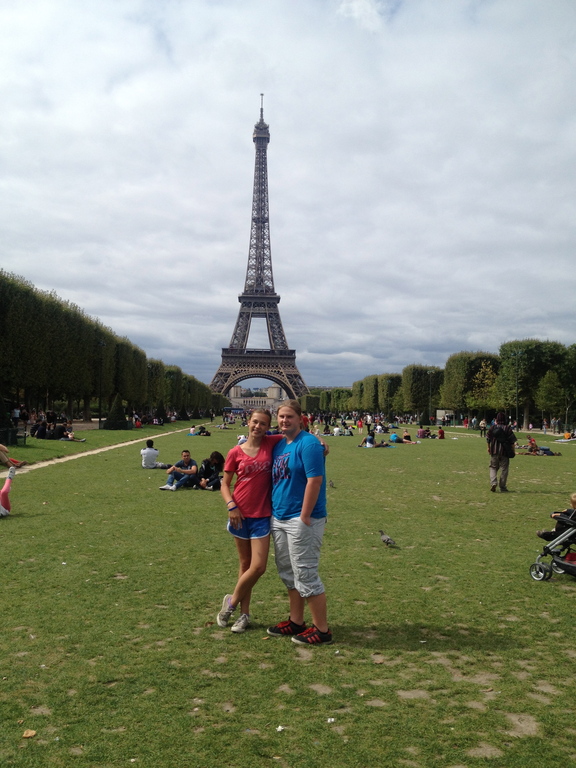 Lisbet and Kalle last summer in Paris