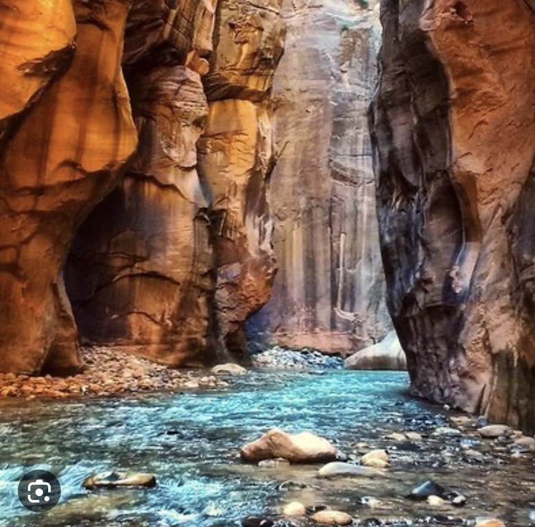 Zions National Park,  the narrows 