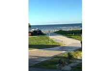 View of the gulf from the house