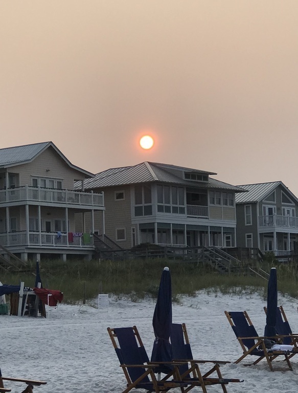 Sunrise at the beach