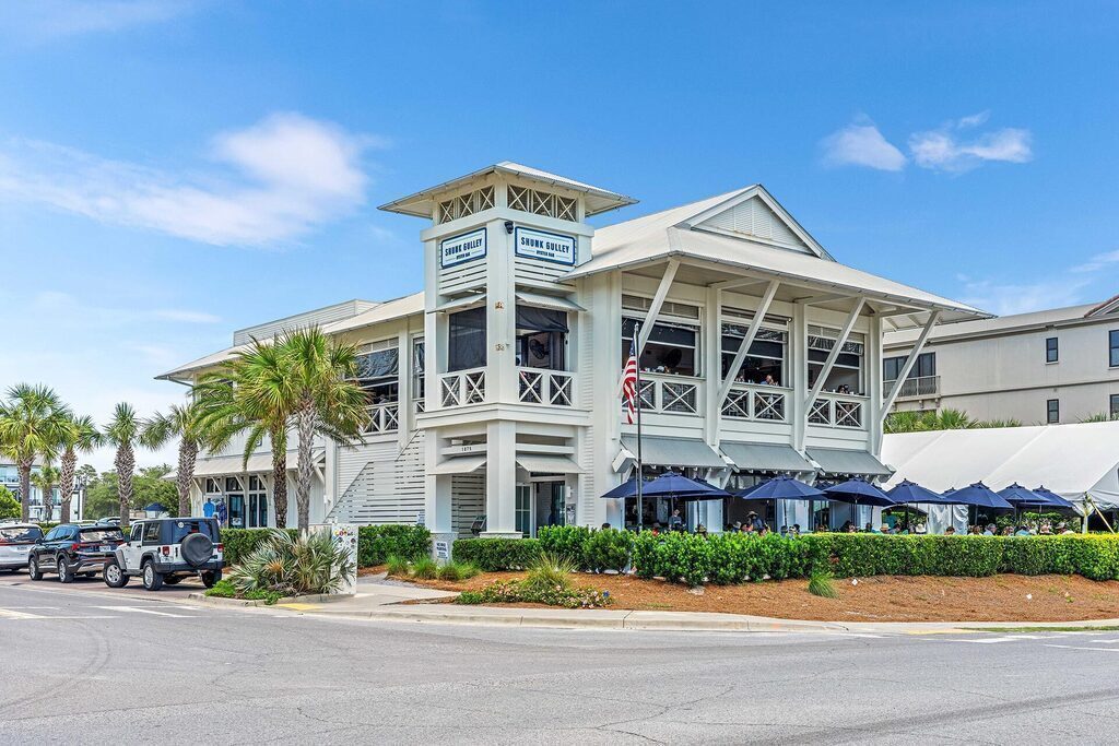 A favorite restaurant overlooking the beach.