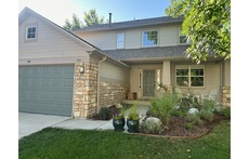 front of the house
