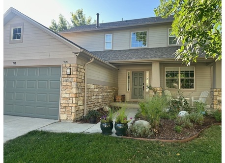 front of the house