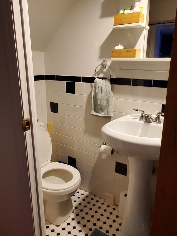 Second bathroom, with shower