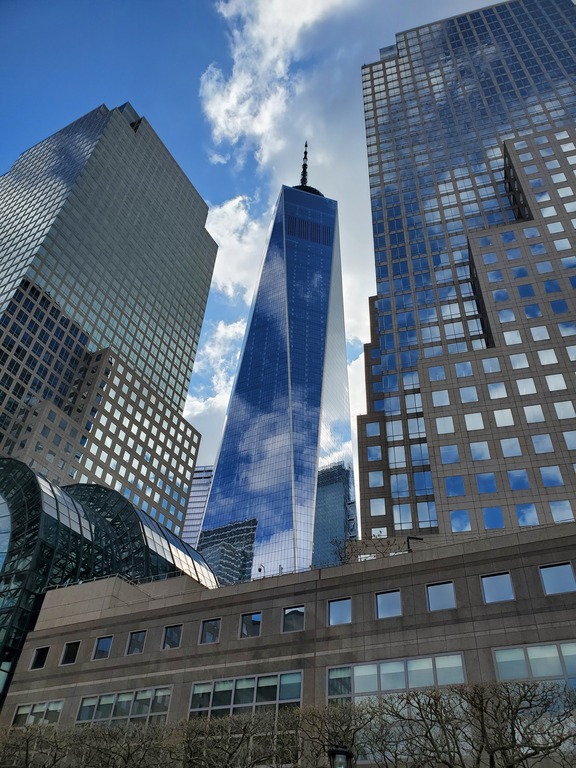 35 minutes on the subway to lower Manhattan, including 1 World Trade Center