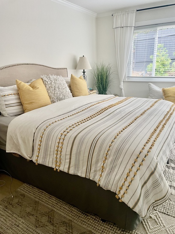 Main bedroom with king bed