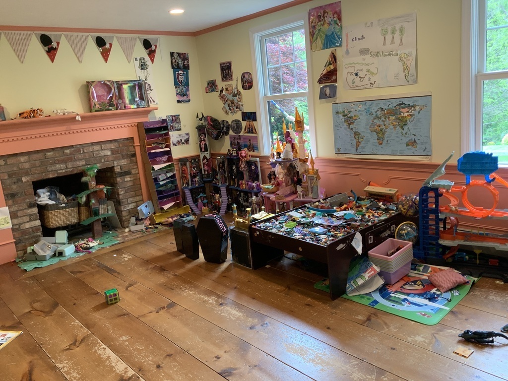 Playroom- this is a very active play area for our children of all ages