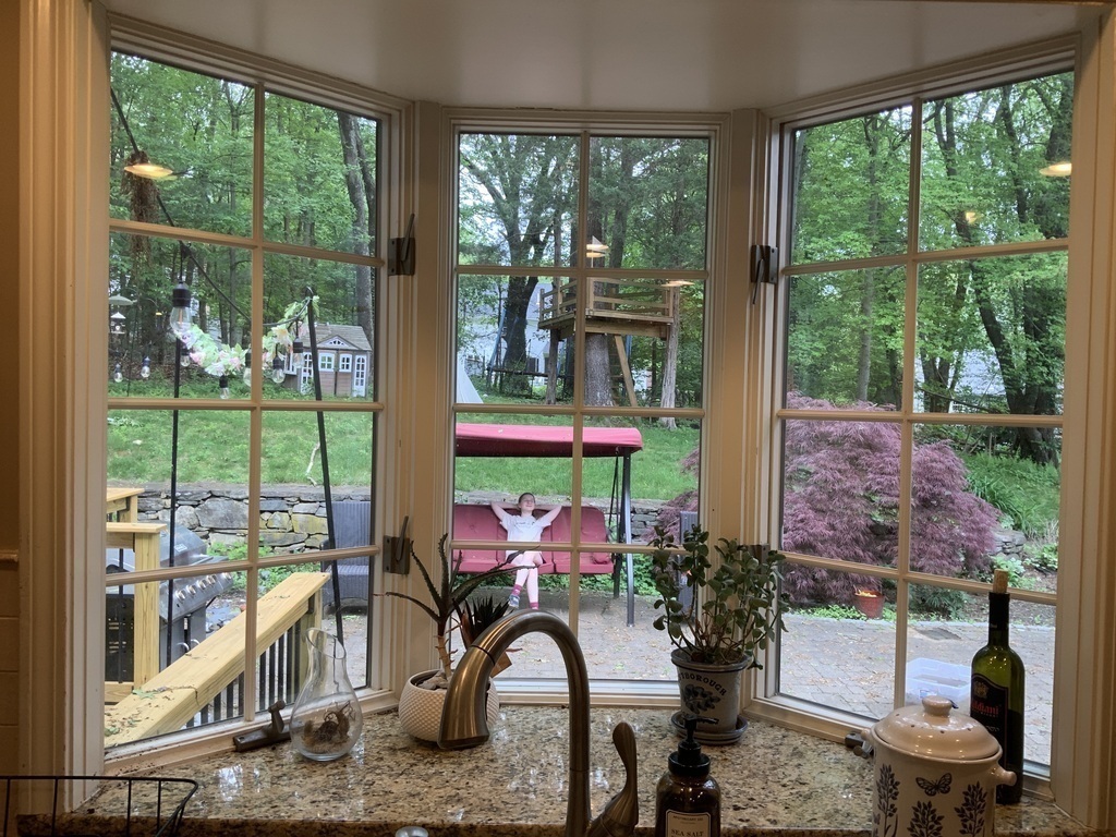 View from Kitchen sink