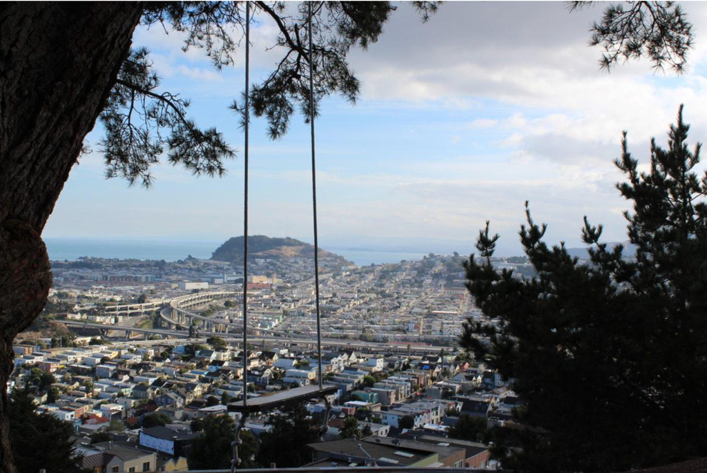 View of The City from Bernal Heights