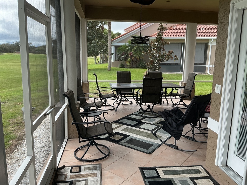 Screened Back Patio