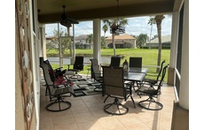 Back Patio over looking Fairway #5