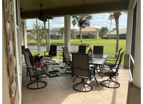 Back Patio over looking Fairway #5