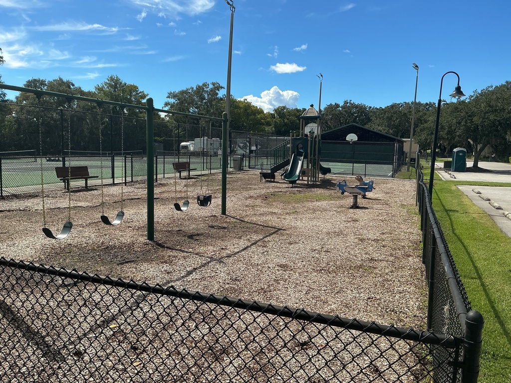 Playground and Basketball Court